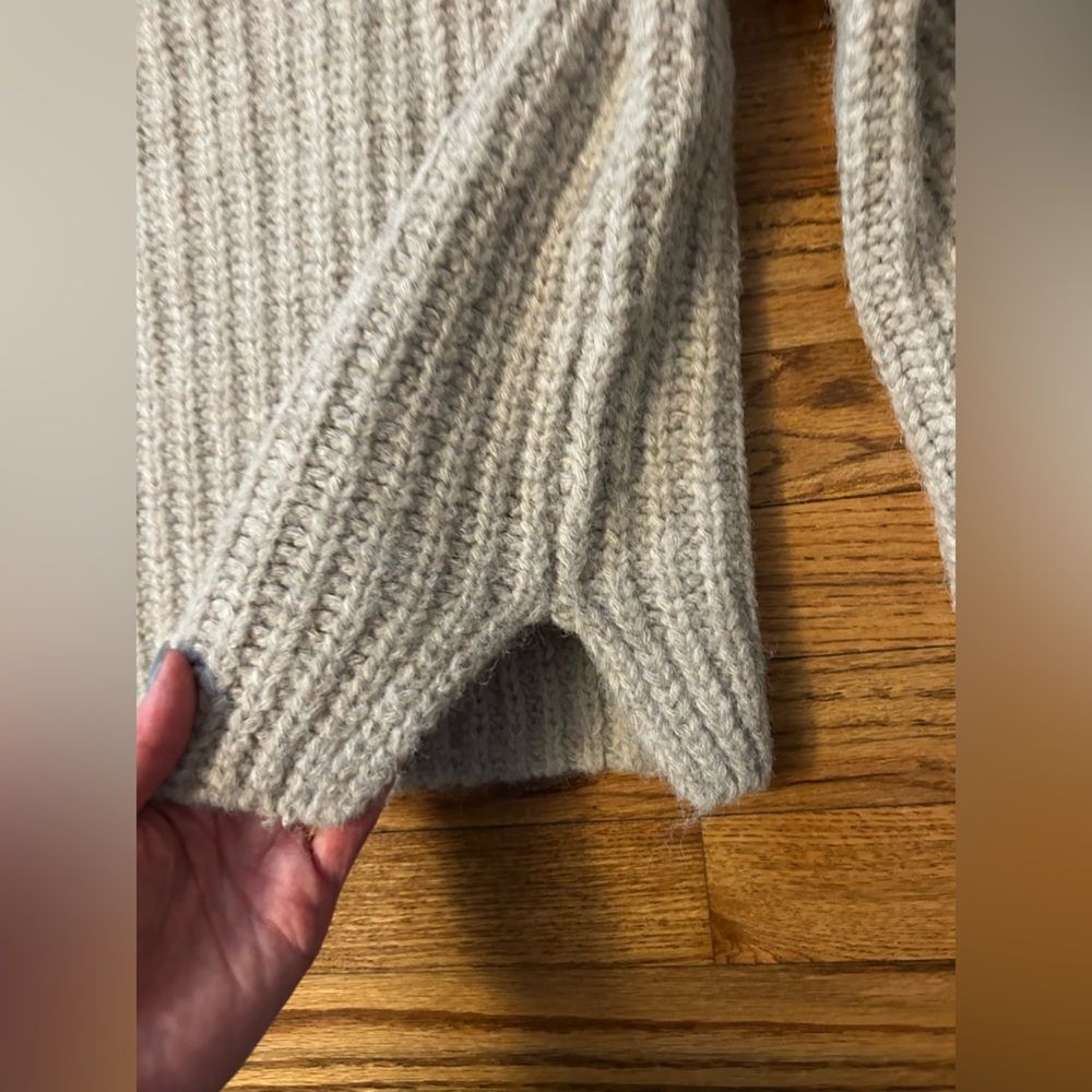 Banana Republic Factory Chunky Funnel-Neck Pullover - Picture 4 of 11
